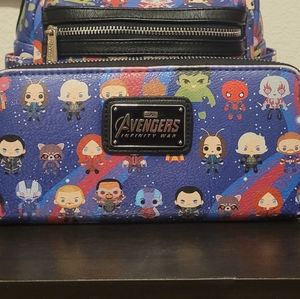 Rare Heart Logo Avengers infinity war Wallet